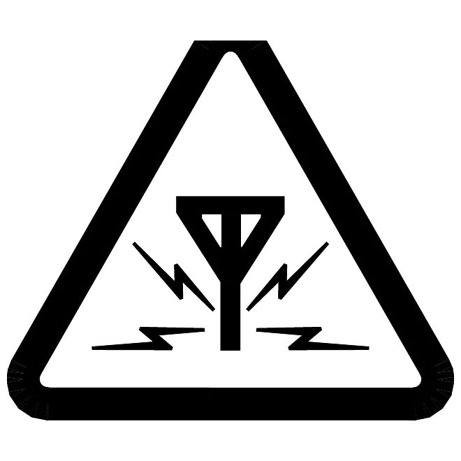 660x660 Signal Interference Vector Symbol