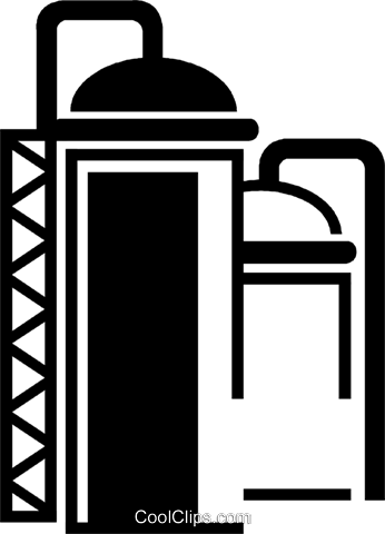 346x480 Silo Royalty Free Vector Clip Art Illustration Vc046651