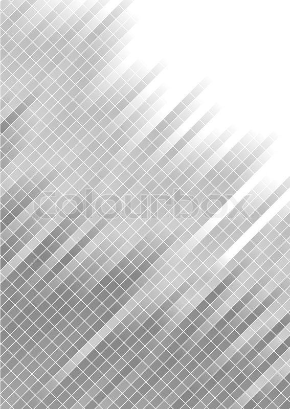 567x800 Vector Abstract Silver Background With Square Stock Vector