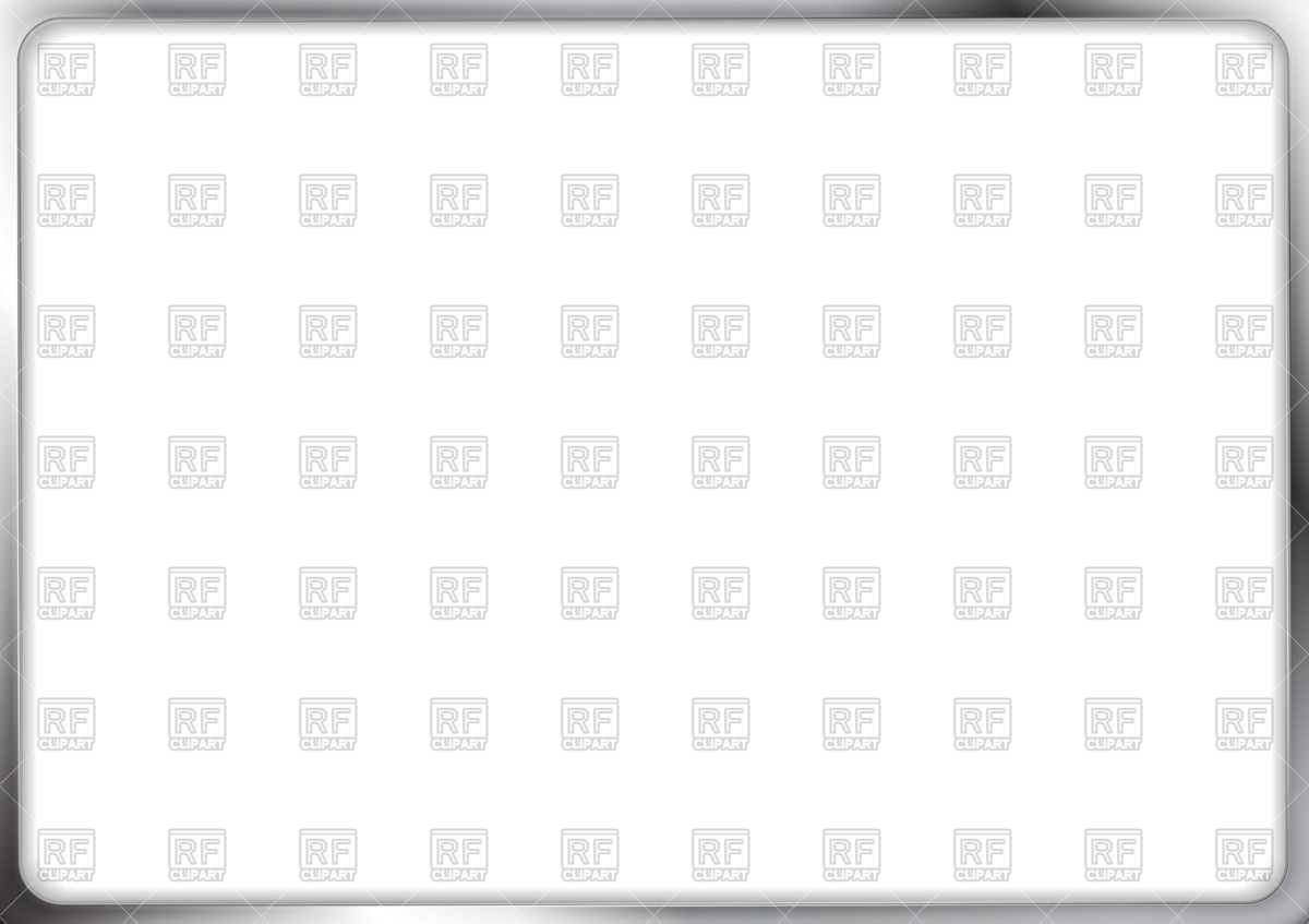 1200x847 Rectangular Metallic Silver Frame Vector Image Vector Artwork Of
