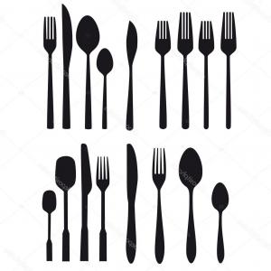 300x300 Cutlery Vector Icon On White Background Arenawp