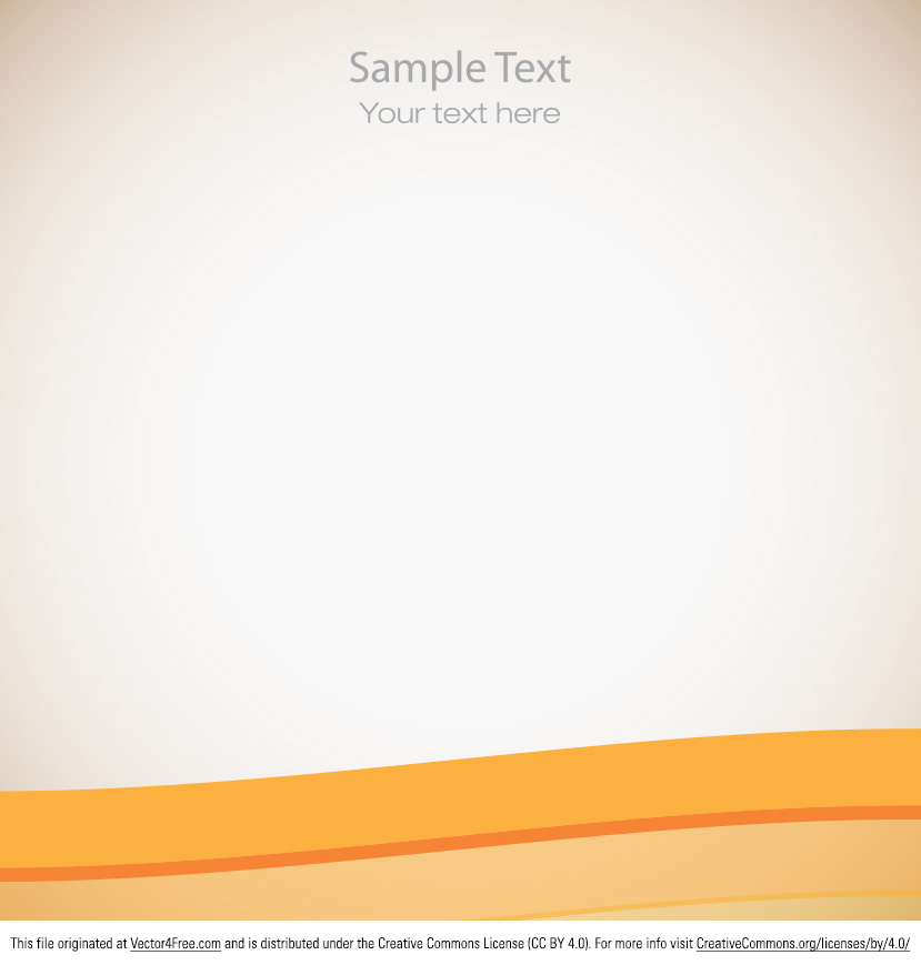 829x869 Free Simple Orange Vector Background