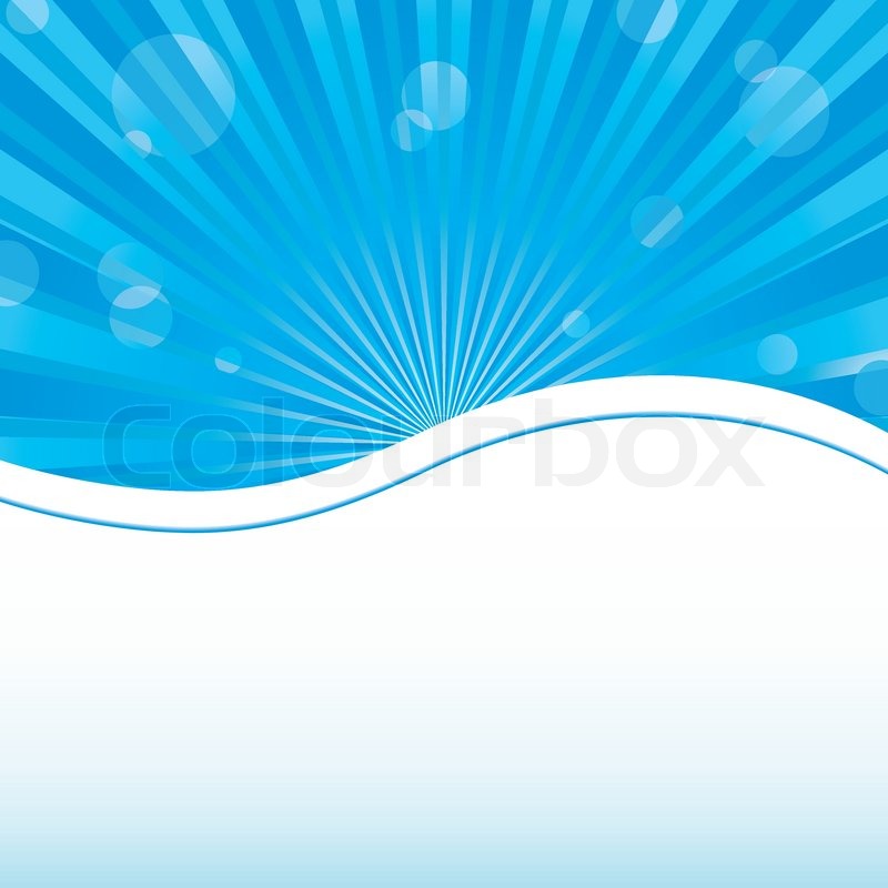 800x800 Simple Abstract Blue Background With Place For Text, Vector