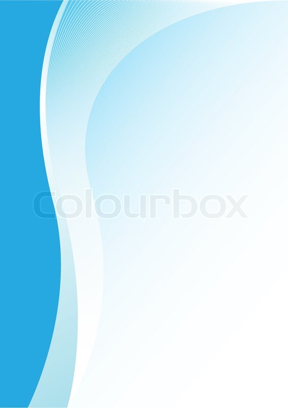 565x800 Simple Abstract Blue Vertical Background For Design Stock Vector