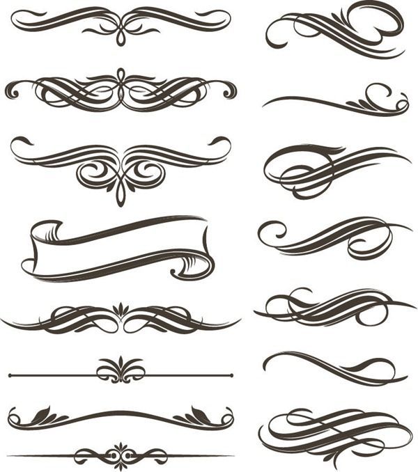 600x678 Simple Filigree Designs