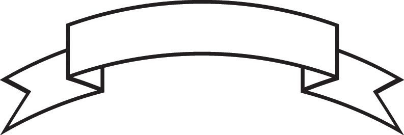 793x265 Banner Vector Outline Free Design Templates Simple Thatswhatsup