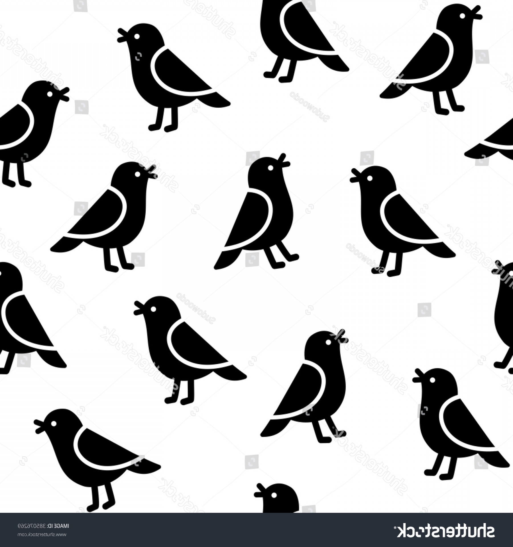 1800x1920 Seamless Birds Pattern Simple Cartoon Vector Shopatcloth