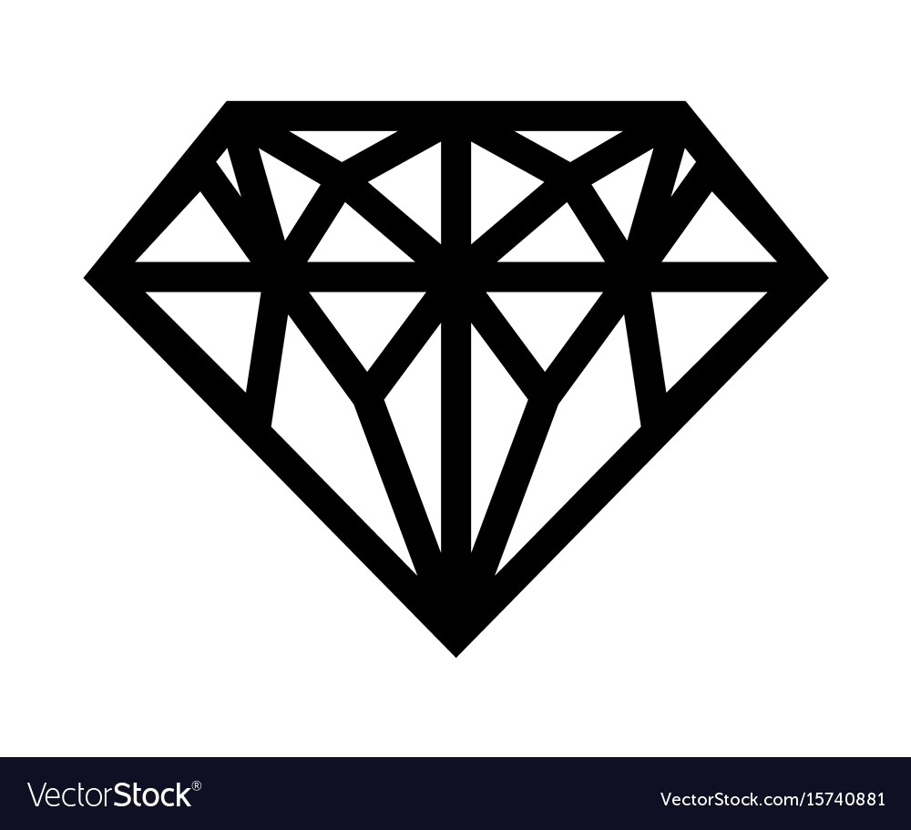1000x911 Diamond Vector Icons Set On White Background Royalty Free Cliparts