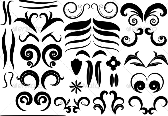 590x408 Flourish Pack 1 By Davesgud Graphicriver