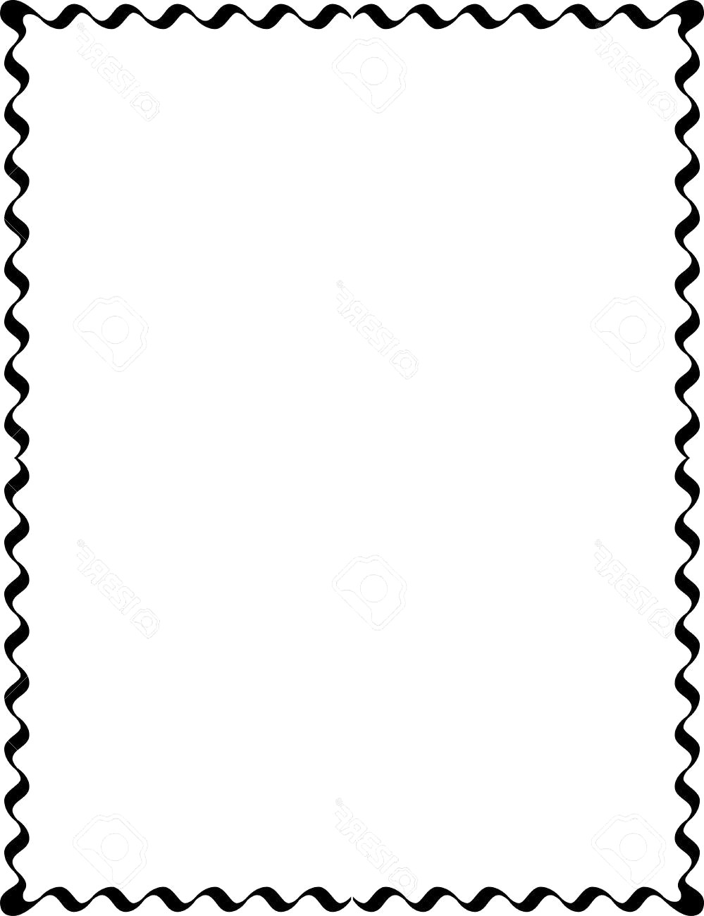 999x1300 Simple Lines Border Frame Vector Design Monochrome 11 Designs
