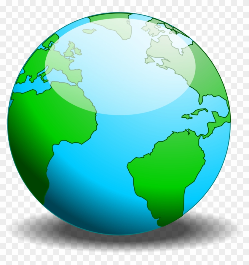 840x894 Simple Globe Vector