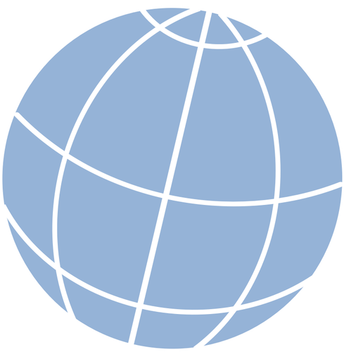 489x500 Simple Globe Icon Vector Clip Art Public Domain Vectors