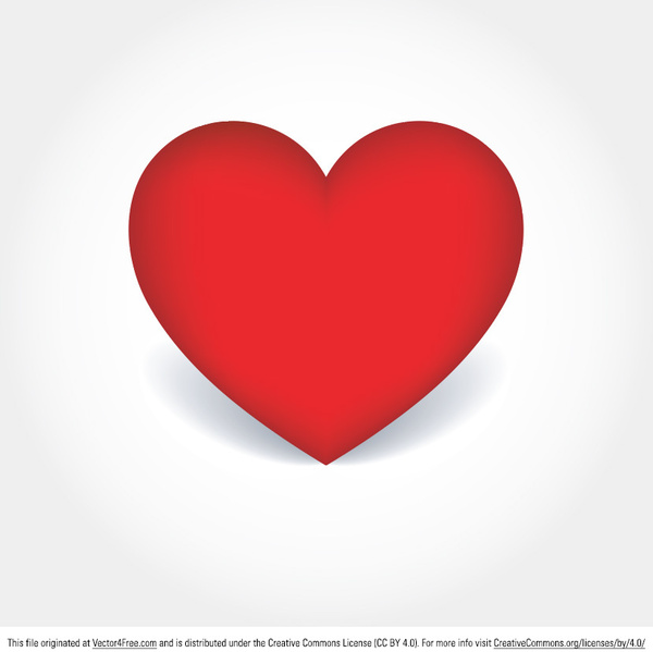 600x599 Simple Heart Vector Free Vector In Encapsulated Postscript Eps
