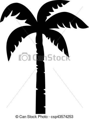350x470 Palm Tree Vector.
