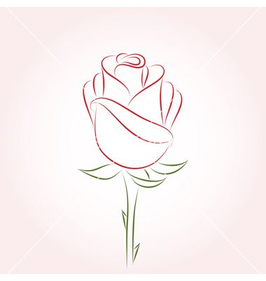 380x400 Rose Vector On Hearts In 2018 Rose