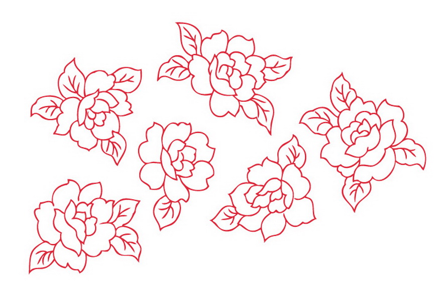 882x600 Free Vector Flowers And Leaves