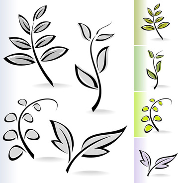 358x368 Free Simple Leaf Swirl Vector Free Vector Download (8,784 Free