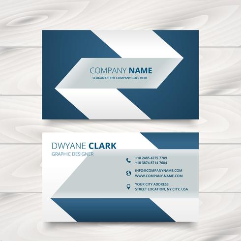 490x490 Creative Simple Business Card Vector Design