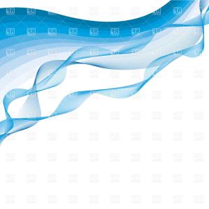 300x300 Abstract Background With Simple Blue Waves Vector Clipart