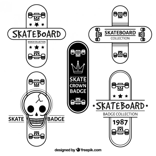 626x626 Skateboard Vectors Free Vector Graphics Everypixel
