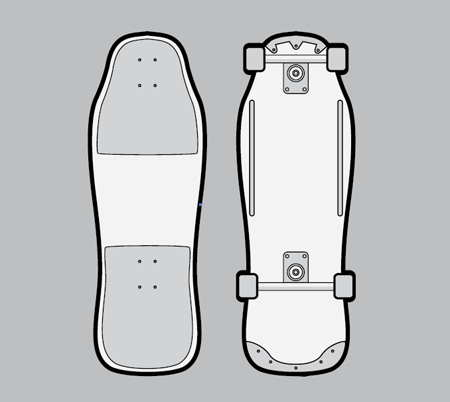 skateboard template illustrator download