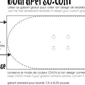 282x282 Skateboard Vector Template Free Vector Download 223329 Cannypic