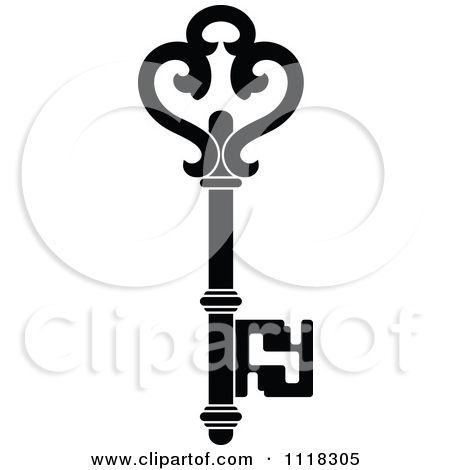 450x470 Royalty Free (Rf) Skeleton Key Clipart, Illustrations, Vector