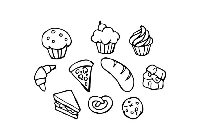 700x490 Bakeries Sketch Icon Vector