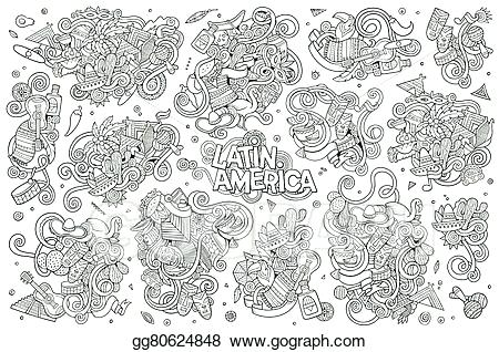 450x318 Sketchy Vector Hand Drawn Doodle Objects Sketch Gradient Field