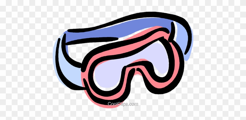 840x411 Ski Goggles Royalty Free Vector Clip Art Illustration