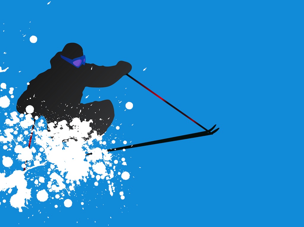 1024x765 Ski Vector Vector Art Amp Graphics