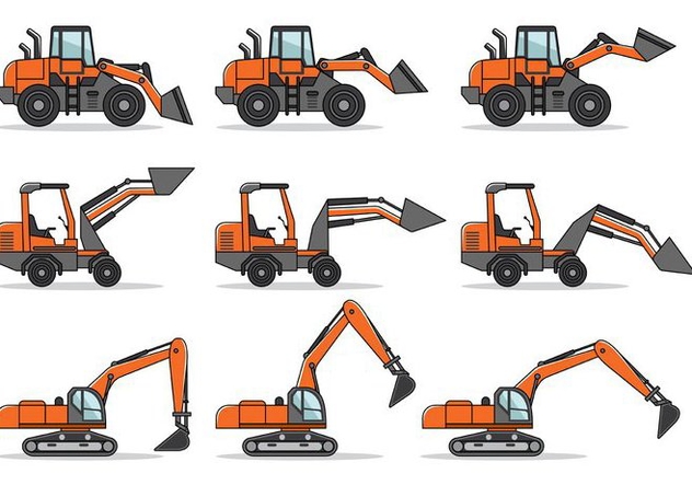 632x443 Skid Steer Vector Free Vector Download 368667 Cannypic