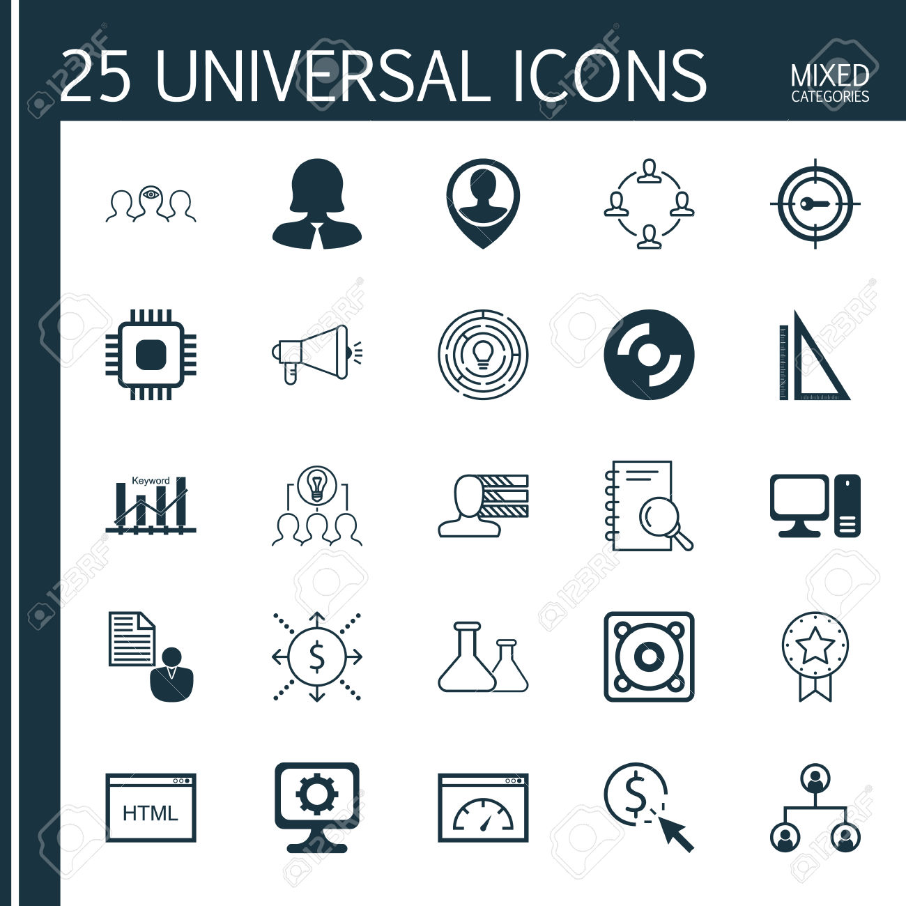 1300x1300 Text Structure Icons Free Icons