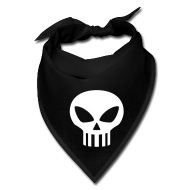 190x190 Chunkydesign Spreadshop Vector Skull Bandana