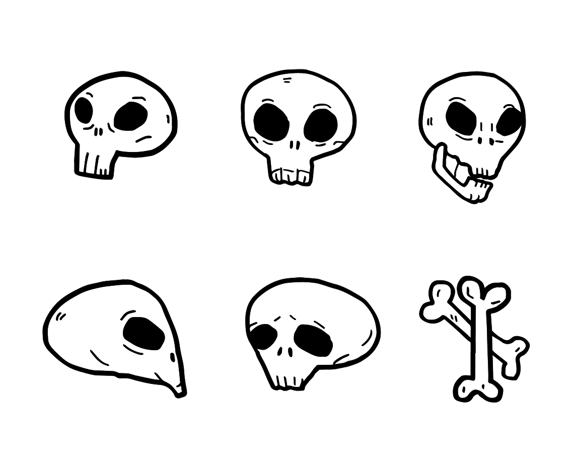 Skull Vector at GetDrawings | Free download