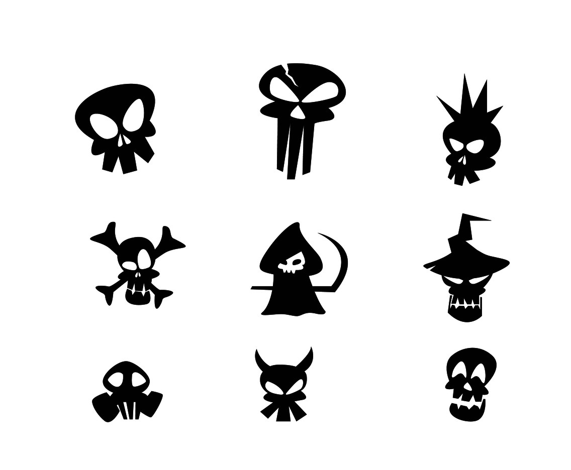 1136x936 Free Cartoon Skull Vector Vector Art Amp Graphics