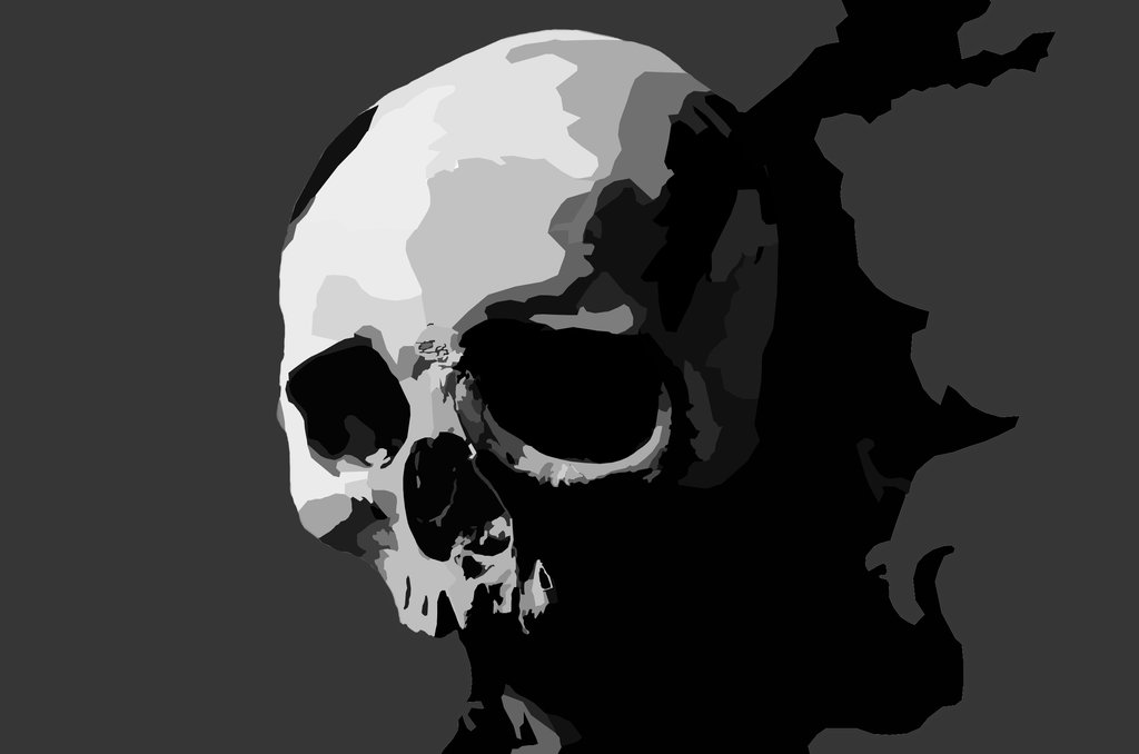 1024x678 Skull Vector Art By Silverwolfirc