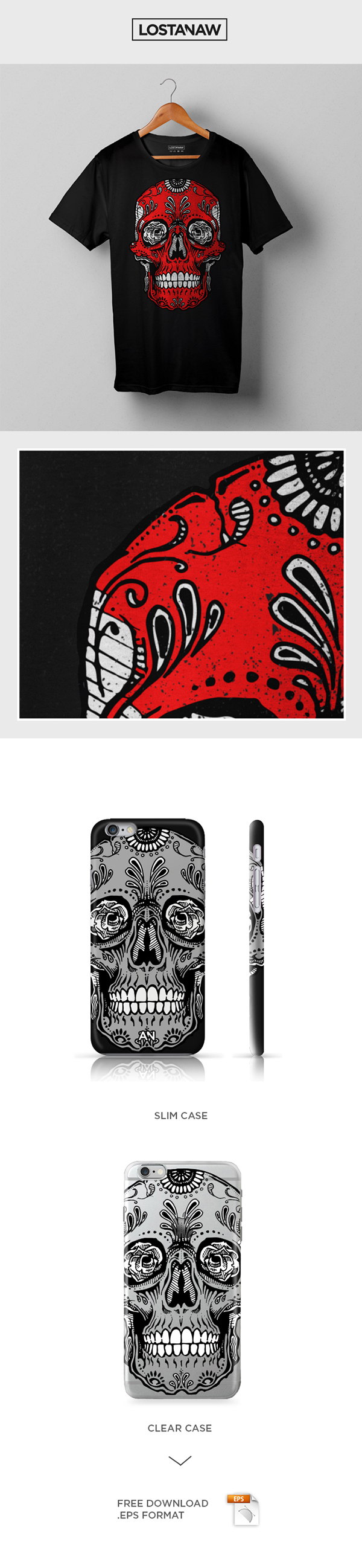 600x2596 Skull Vector Free Download On Student Show