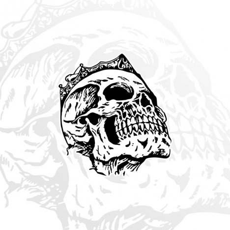 468x468 Skull Vector Vectors Stock In Adobe Illustrator Ai ( .ai ) Format