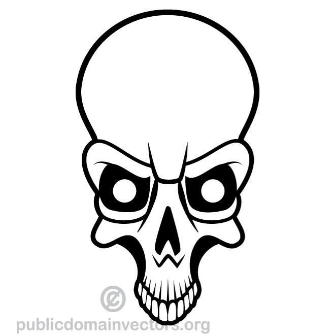 660x660 Free Skull Vectors