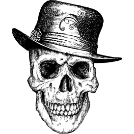 273x273 Pimp Skull Vector Illustration Photos And Images Digital Art
