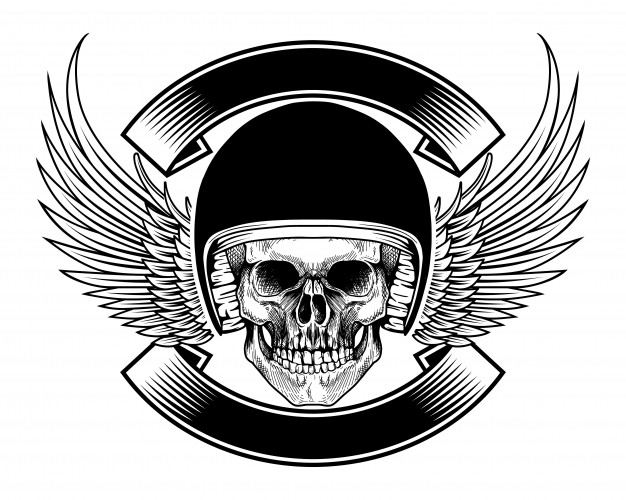 Skull Wings Vector at GetDrawings | Free download