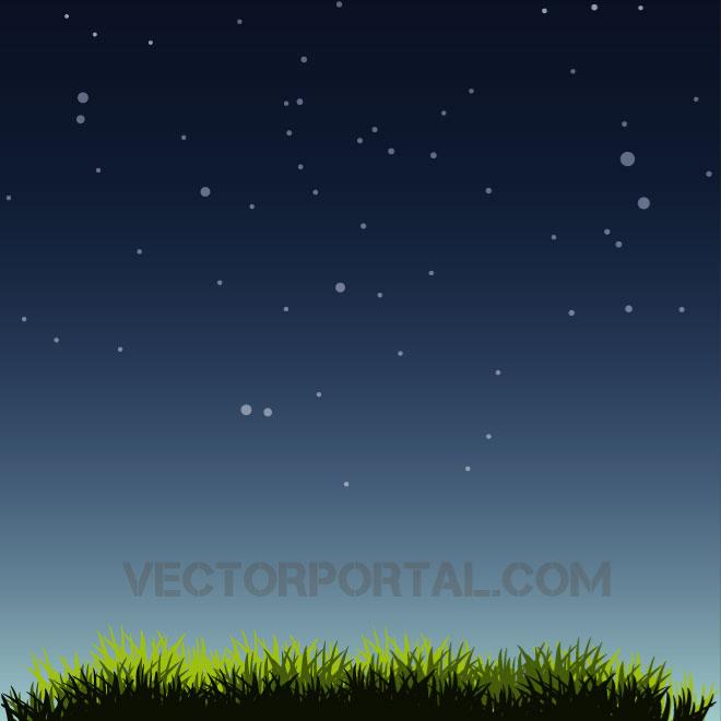 660x660 Night Sky Vector Graphics
