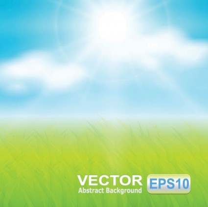 425x424 Vector Grass Sky Vector Free Vector Download In .ai, .eps, .svg