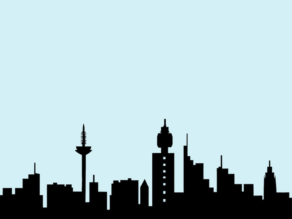 1024x767 Frankfurt Skyline Vector Art Amp Graphics