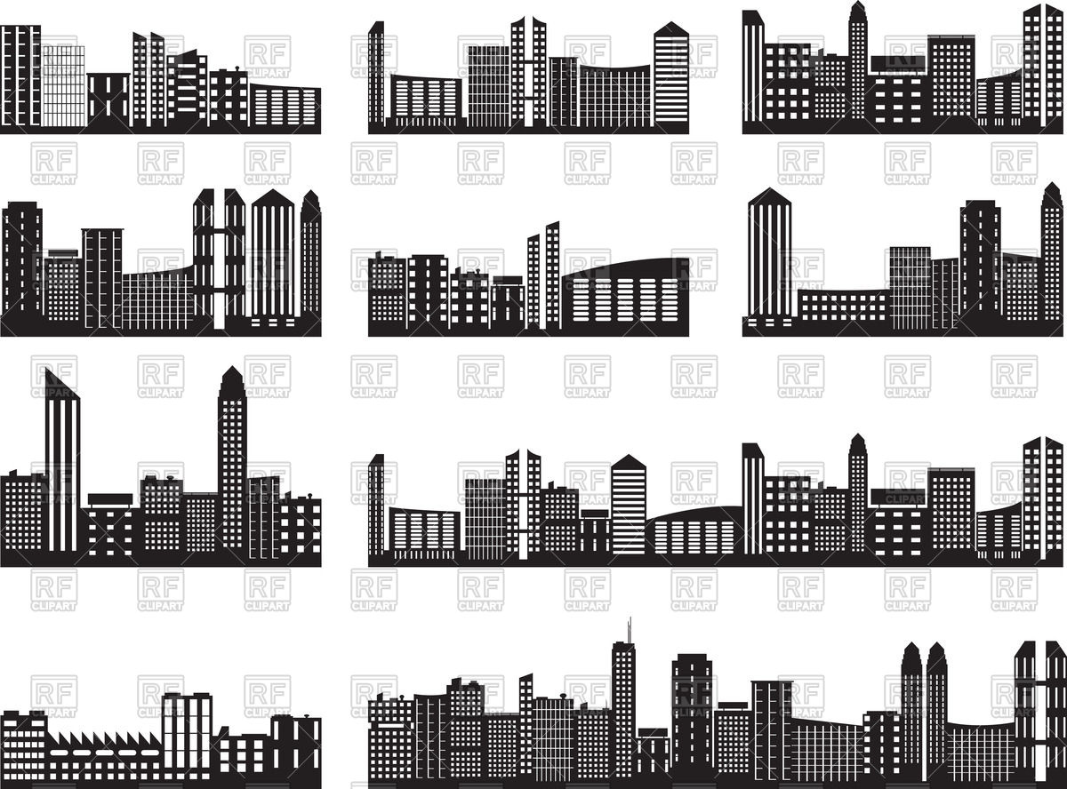 1200x888 Cityscape Silhouette