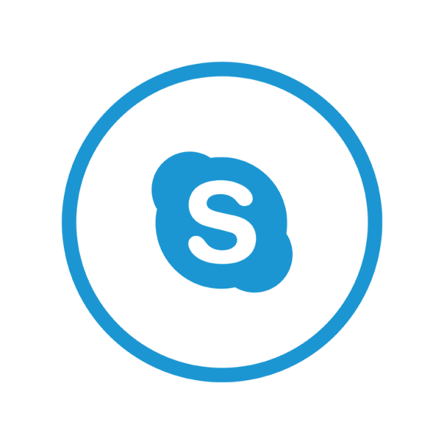 640x640 Skype Logo Icon, Social, Media, Icon Png And Vector For Free Download