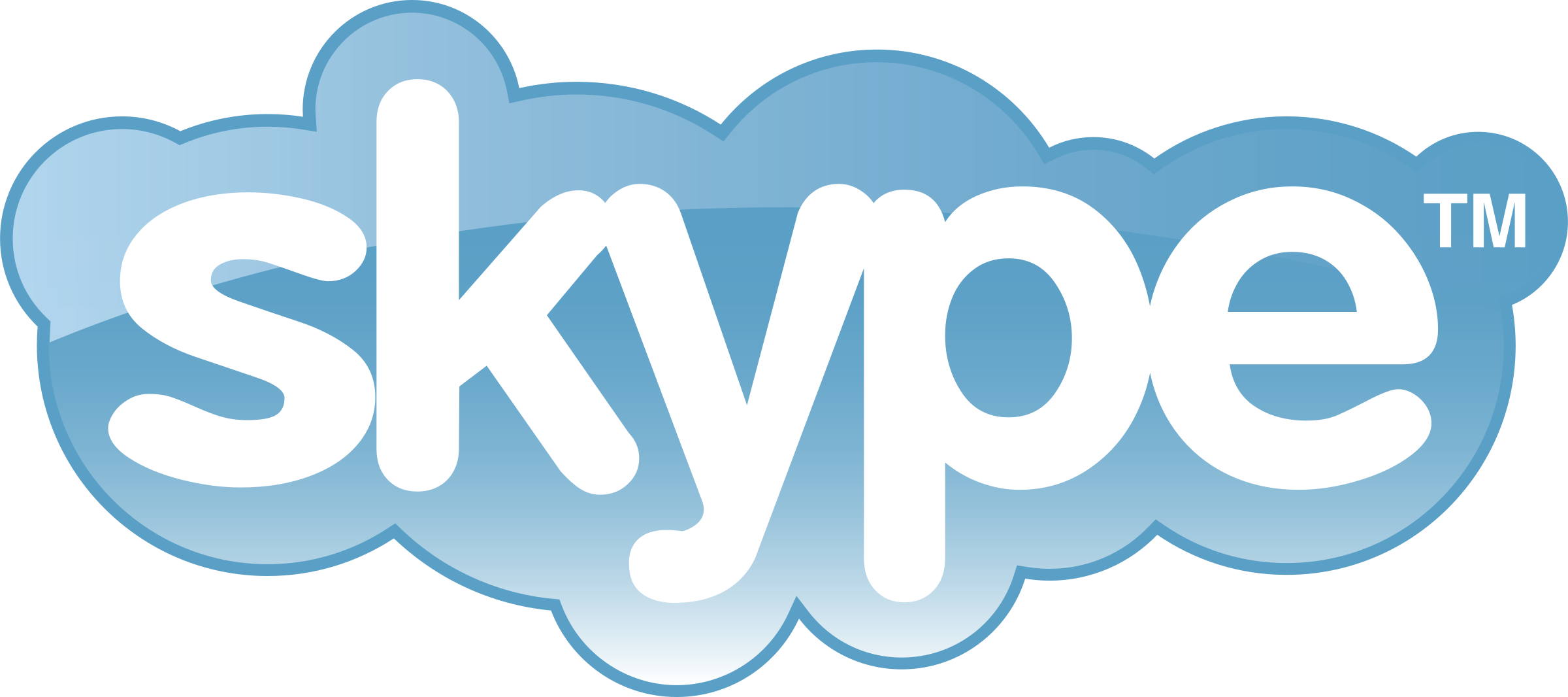 2400x1066 Skype Logo Png Transparent Amp Svg Vector