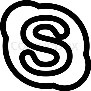 320x320 Skype Stock Vector Colourbox