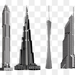 260x260 Skyscraper Vector Png, Vectors, Psd, And Clipart For Free Download